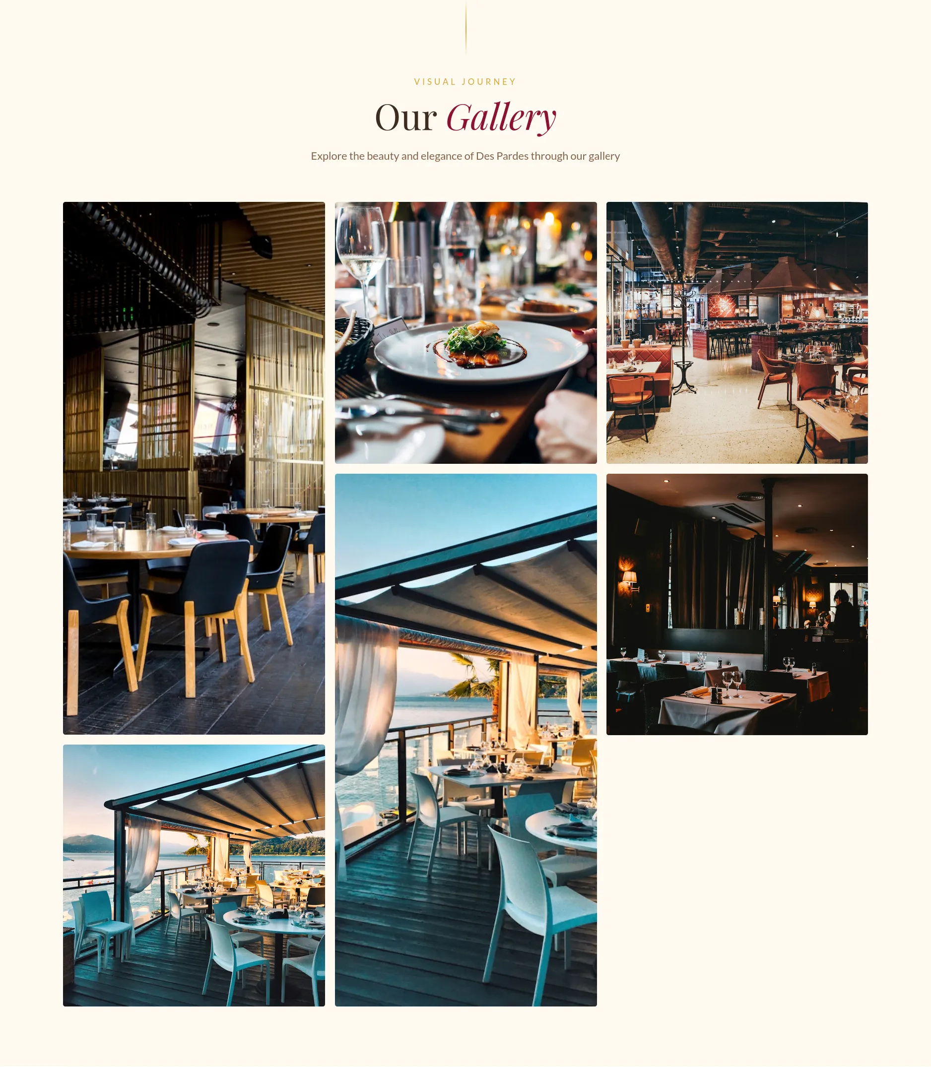 Des Pardes Special Events & Offers
