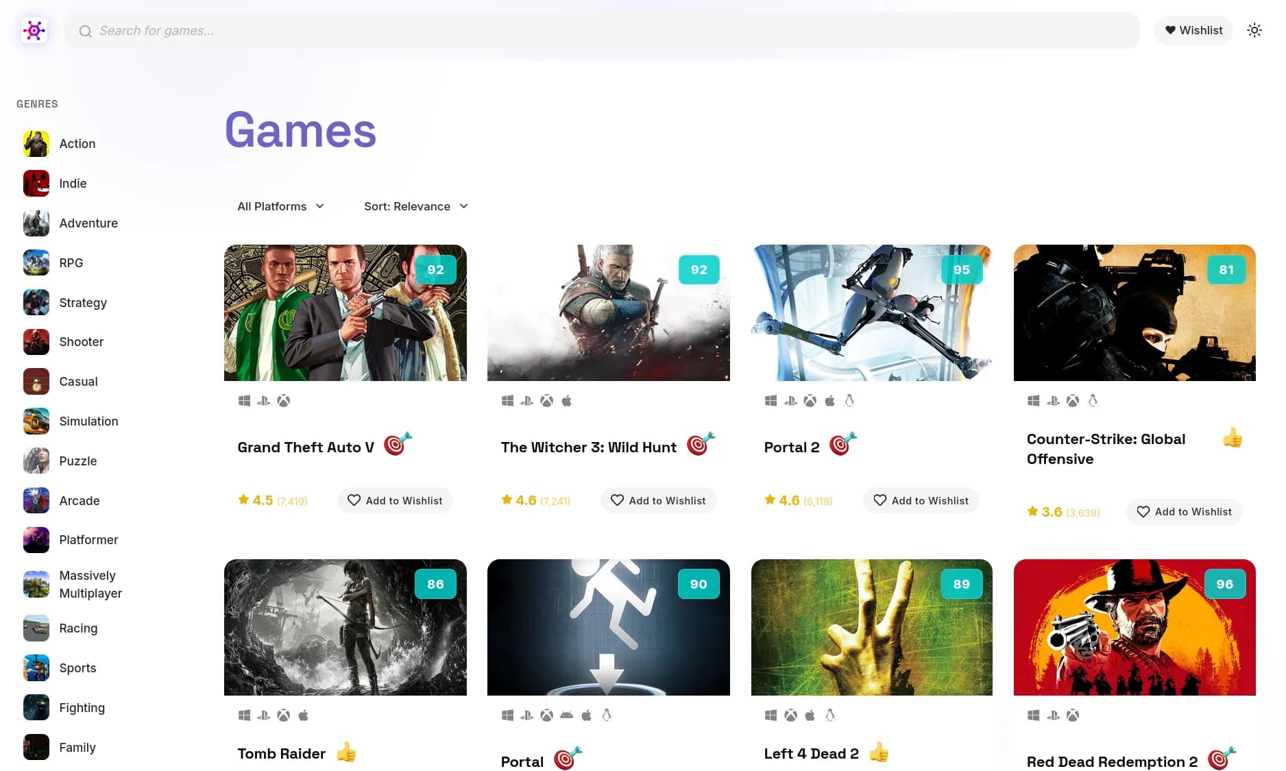 Game Hub preview