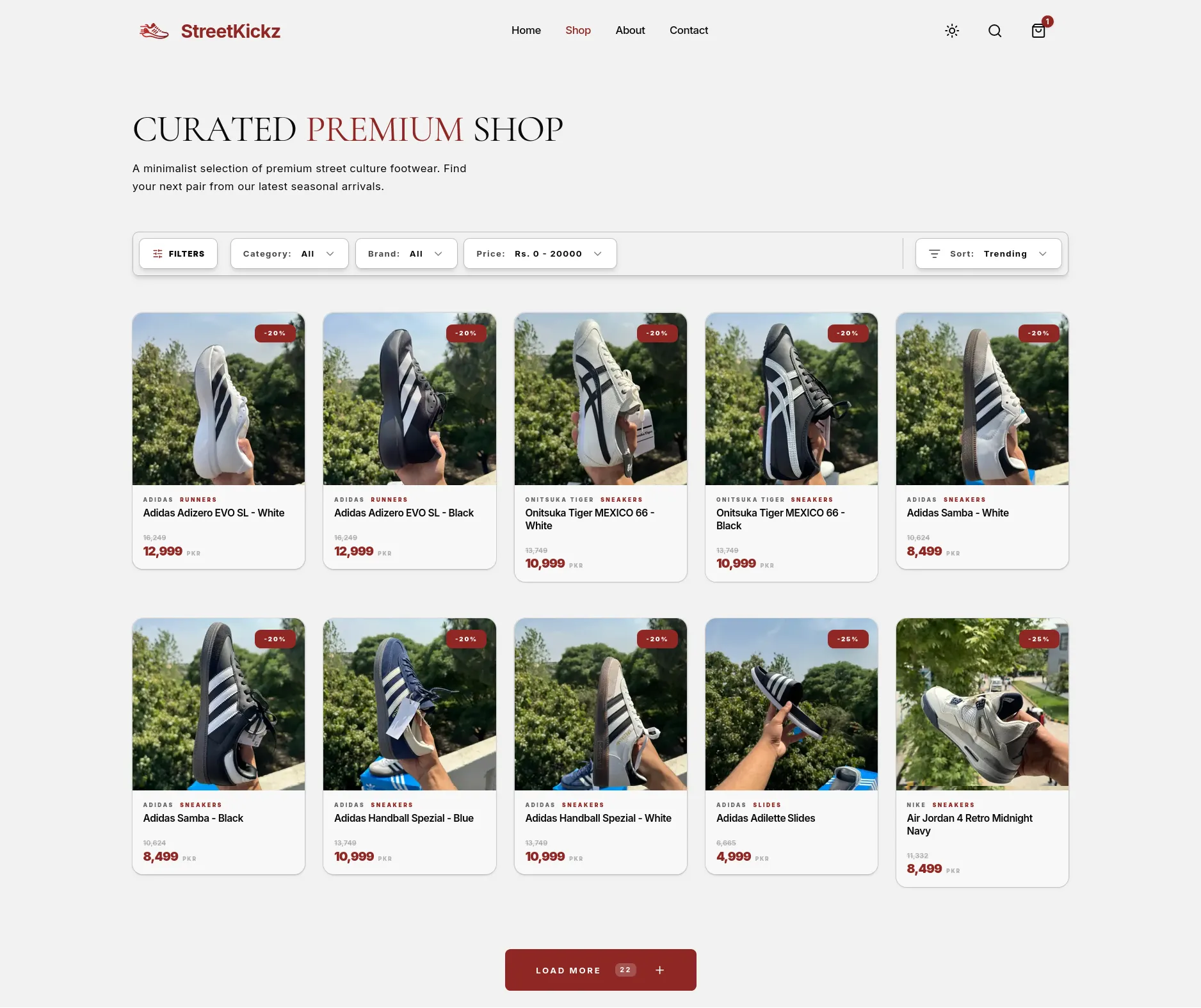Street Kickz PK Checkout Experience