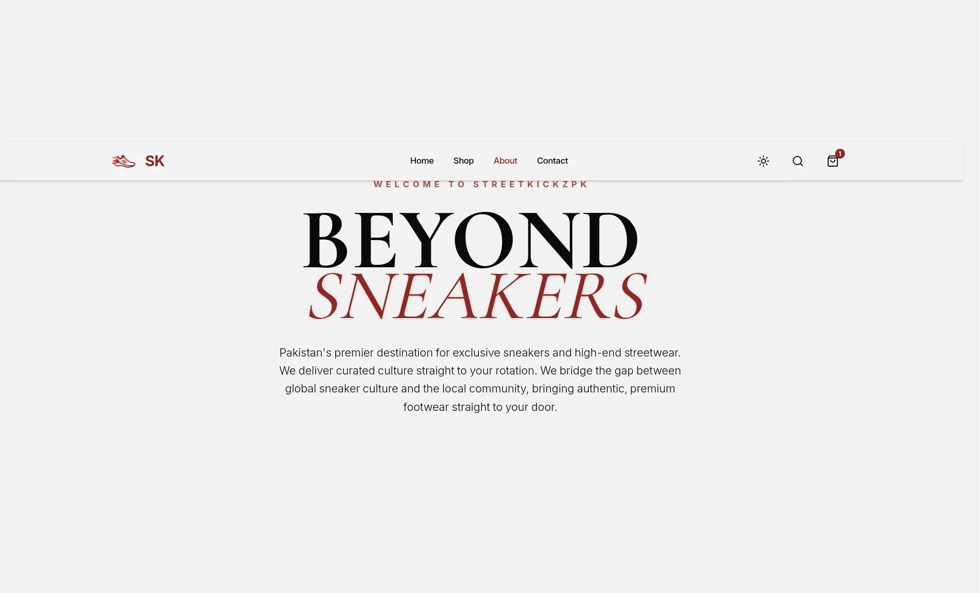 Street Kickz PK Brand Story & About